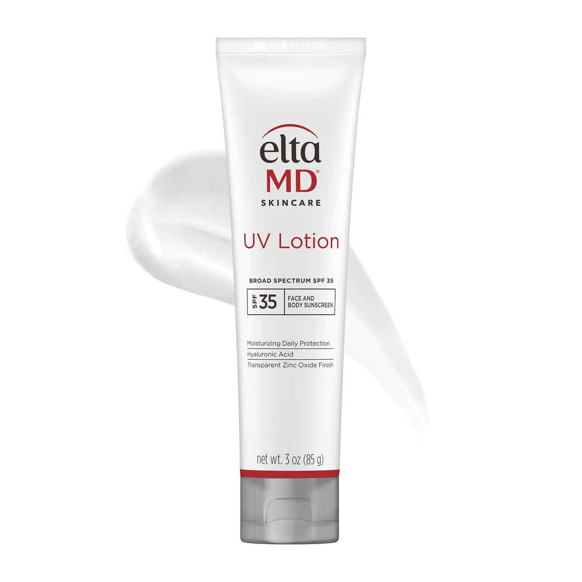 EltaMD UV Lotion 3 oz front view with SPF 35 label