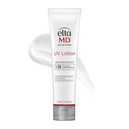 EltaMD UV Lotion 3 oz front view with SPF 35 label