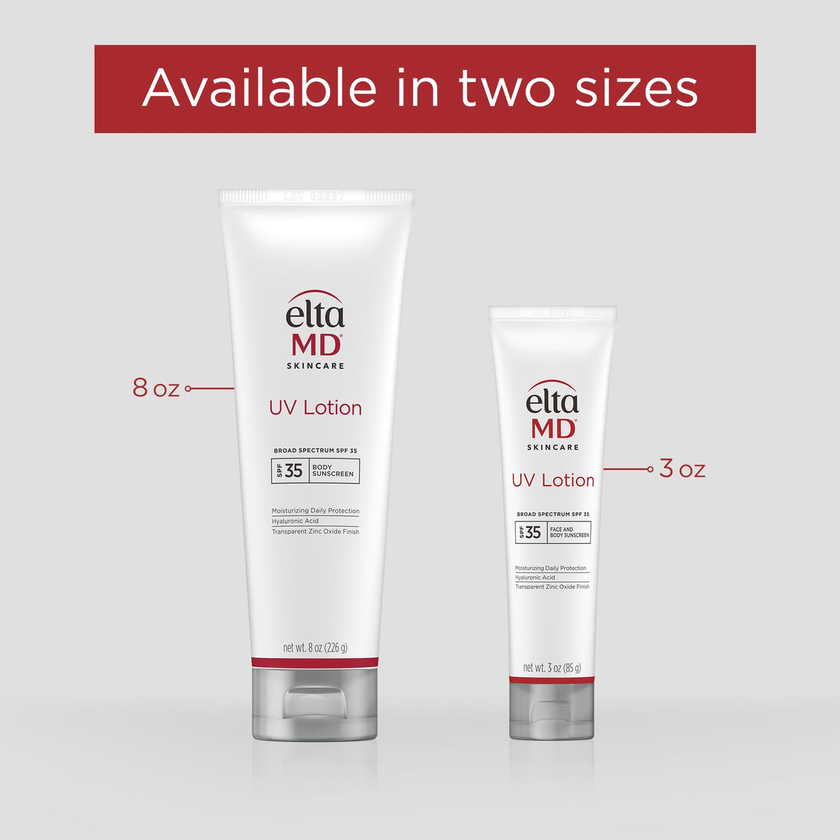 EltaMD UV Lotion 3 oz lifestyle scene in outdoor setting