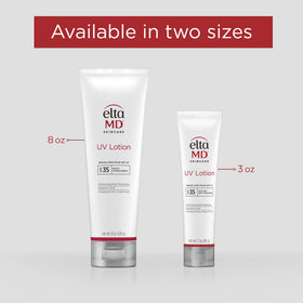 EltaMD UV Lotion 3 oz lifestyle scene in outdoor setting