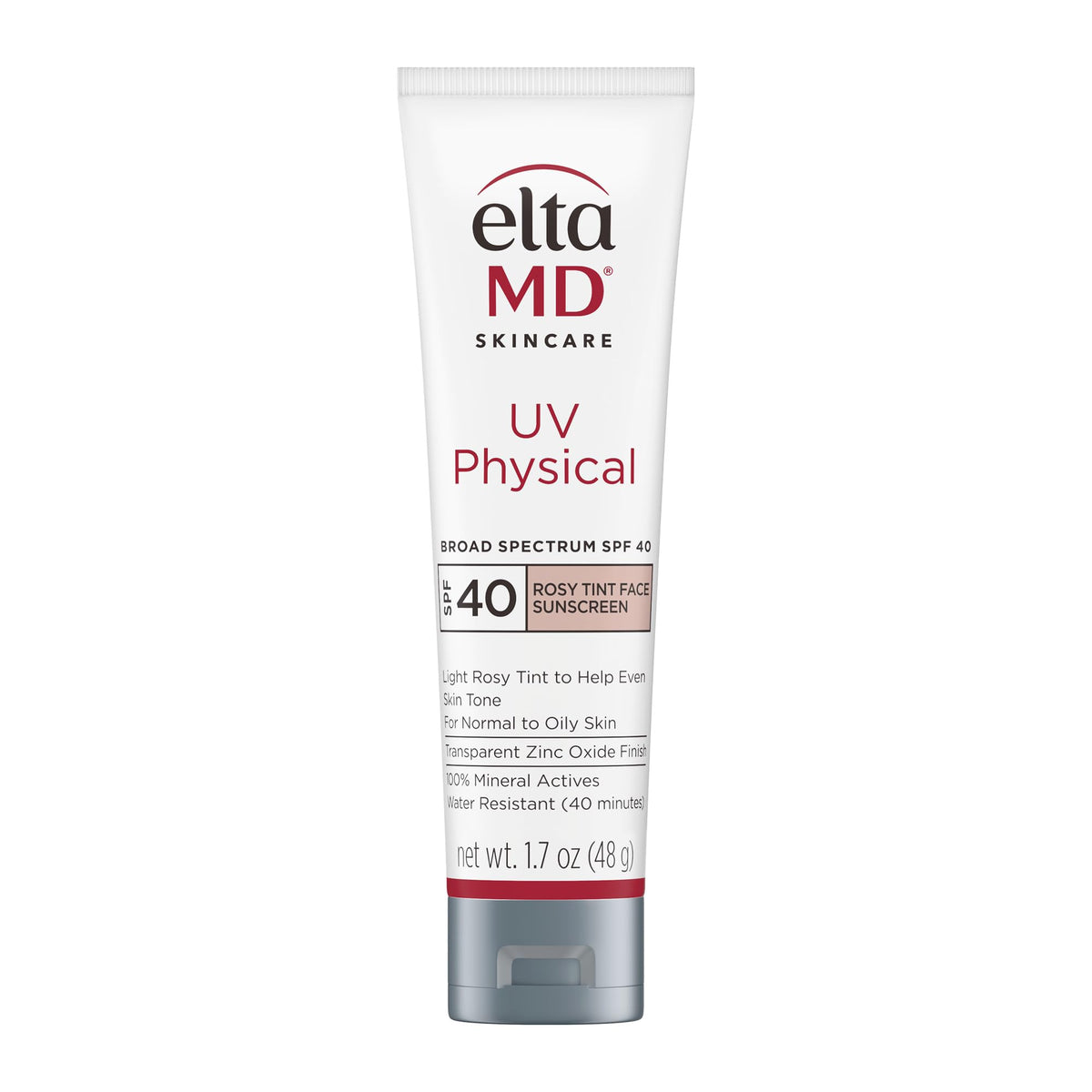 EltaMD UV Physical Rosy Tinted Face Sunscreen SPF 40 front view