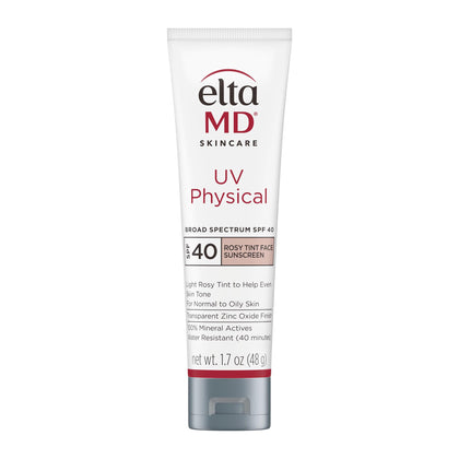 EltaMD UV Physical Rosy Tinted Face Sunscreen SPF 40 front view