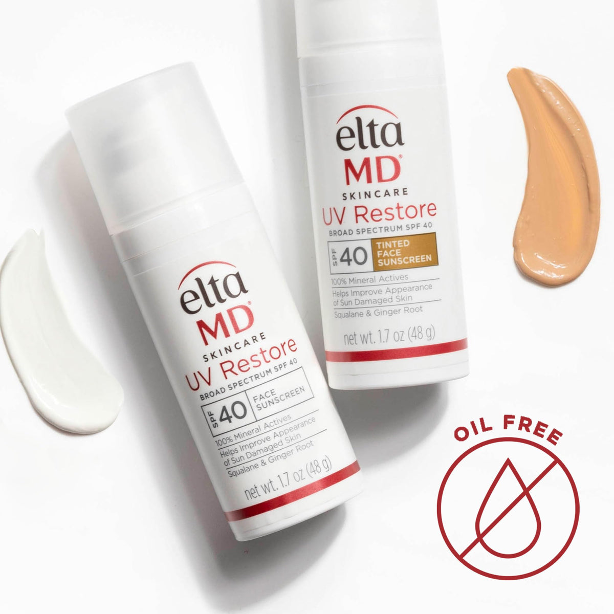 EltaMD UV Restore Mineral Face Sunscreen SPF 40 packaging