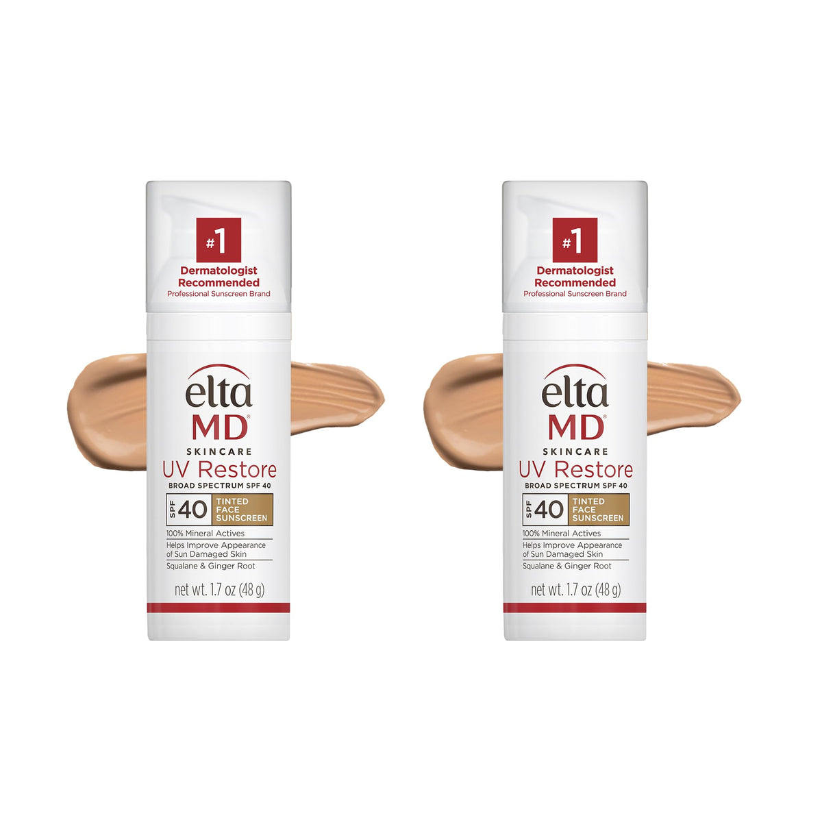 EltaMD UV Restore Tinted Sunscreen SPF 40 front view