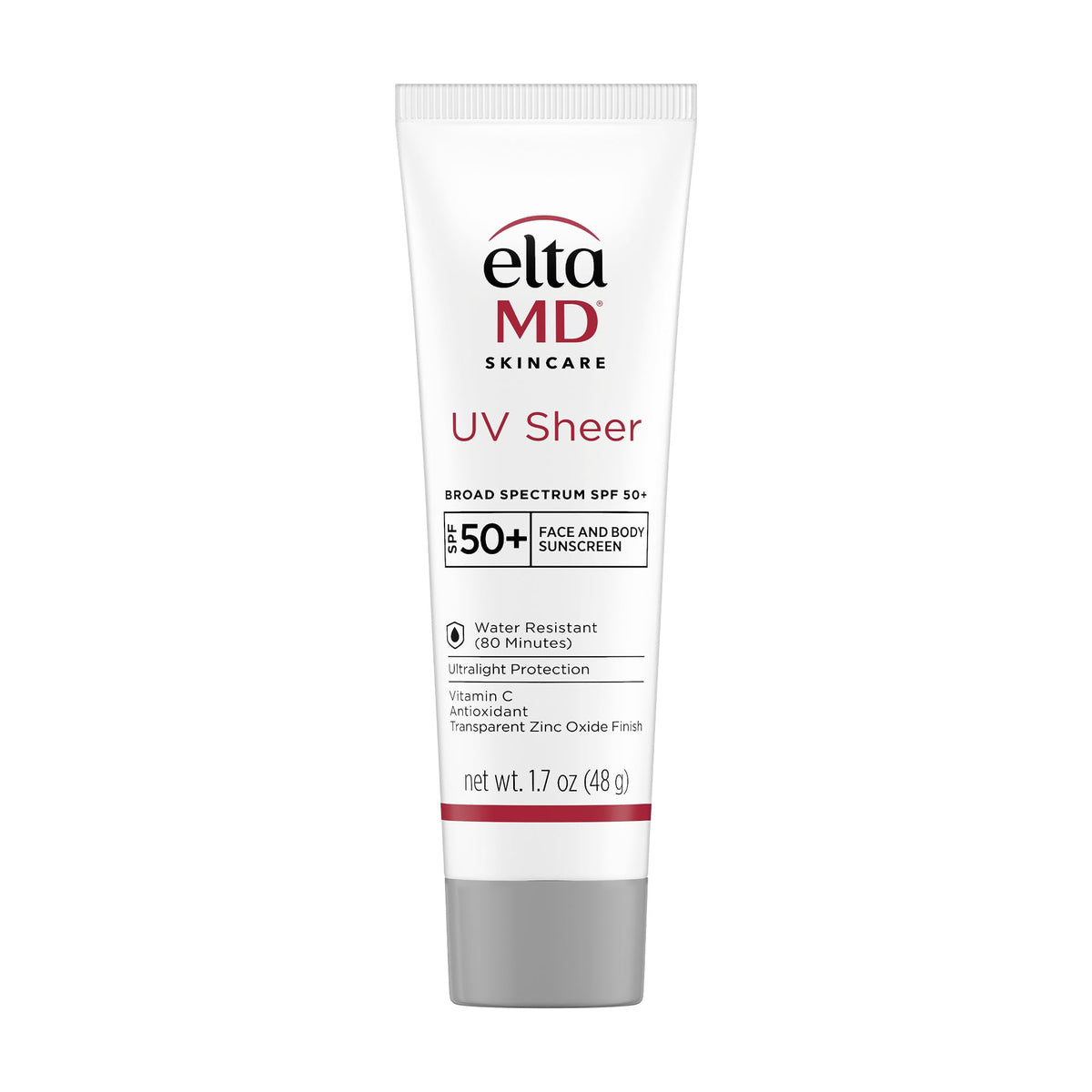 EltaMD UV Sheer Face and Body Sunscreen 1.7 oz front view