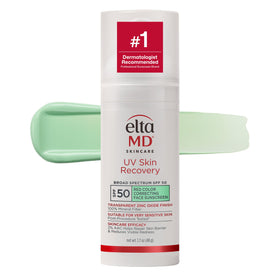 EltaMD UV Skin Recovery Green Tinted Sunscreen SPF 50 front view