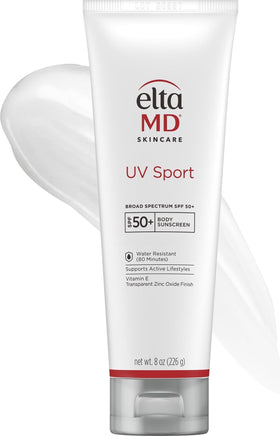 EltaMD UV Sport Sunscreen SPF 50 front view with packaging