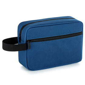 Elviros Hanging Toiletry Bag navy blue front view