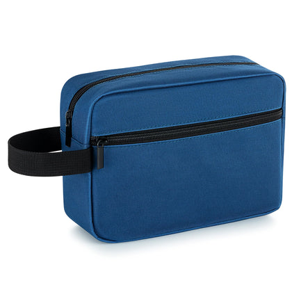 Elviros Hanging Toiletry Bag navy blue front view