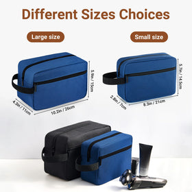 Elviros Hanging Toiletry Bag packed with toiletries