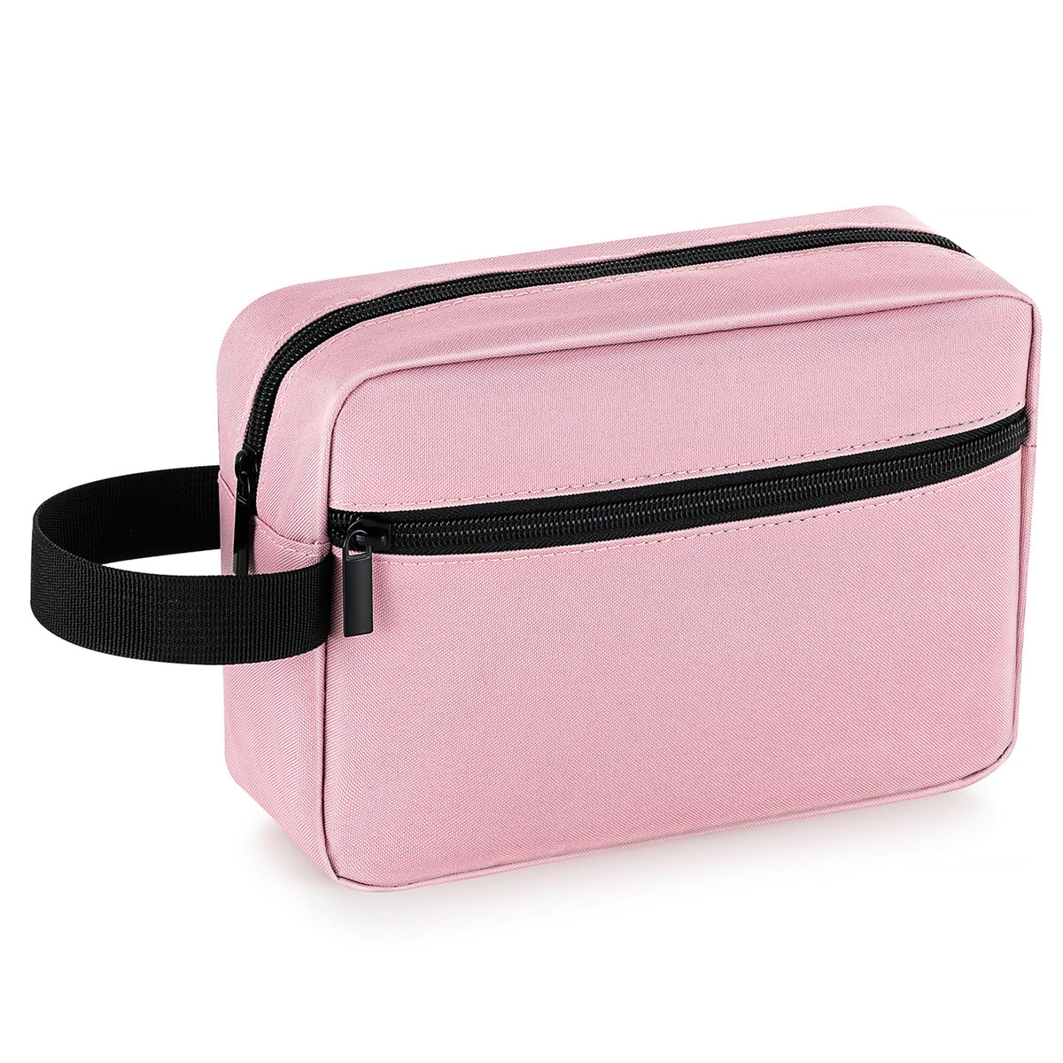 Elviros Hanging Toiletry Bag pink front view