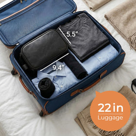 Elviros Toiletry Bag compact size for travel