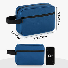 Elviros Toiletry Bag lightweight fabric close-up