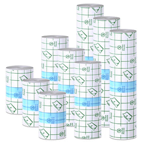 Emalla 9 Rolls Tattoo Cover Bandage assorted sizes front view