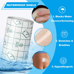 Emalla tattoo aftercare bandage packaging