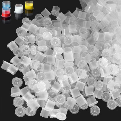 Emalla Tattoo Ink Caps Kit 1000pcs with small size ink cups