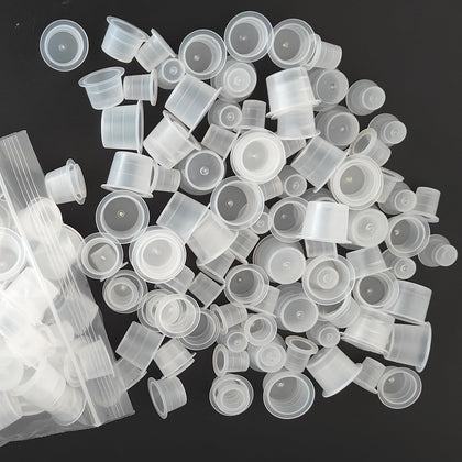 Emalla Tattoo Ink Caps Kit 300pcs mixed sizes front view