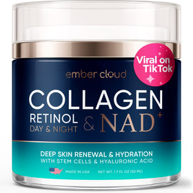 Ember Cloud Collagen NAD+ Cream 1.7 oz front view