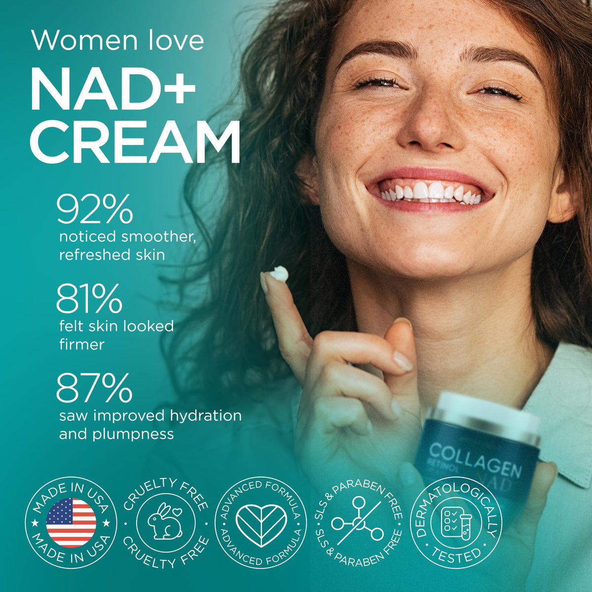 Ember Cloud Collagen NAD+ Cream ingredients list