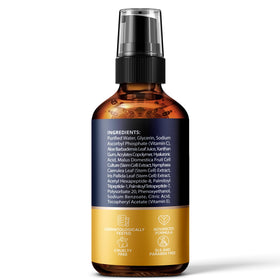 Ember Cloud Vitamin C Serum packaging with natural ingredients