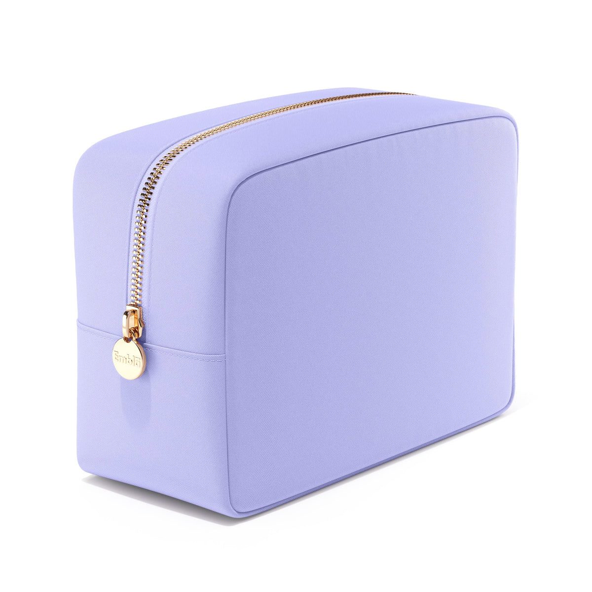 Embla Large Makeup Bag Lavender front view
