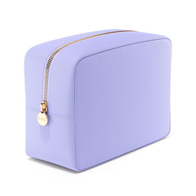 Embla Large Makeup Bag Lavender front view