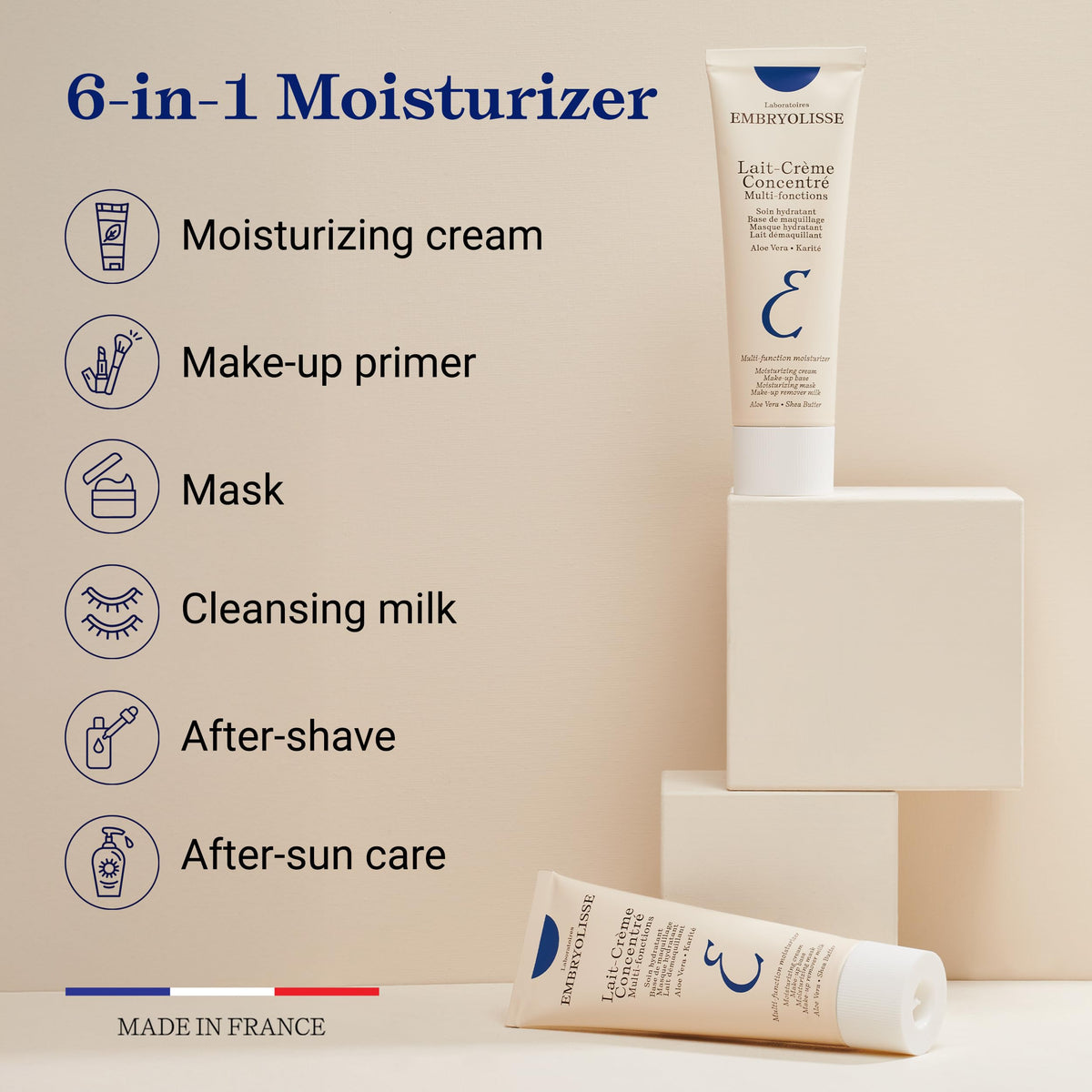 Embryolisse Lait-Crème Concentré application on skin