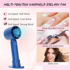 EMEDA lash cleaning kit with mascara brushes and rinse bottle