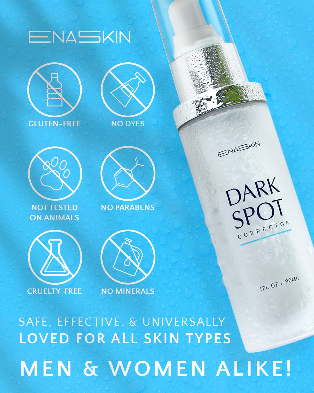 EnaSkin Dark Spot Corrector in a skincare routine