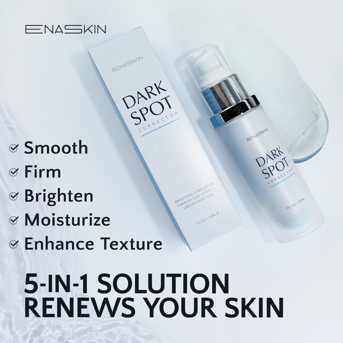 EnaSkin Dark Spot Corrector Set with all products visible