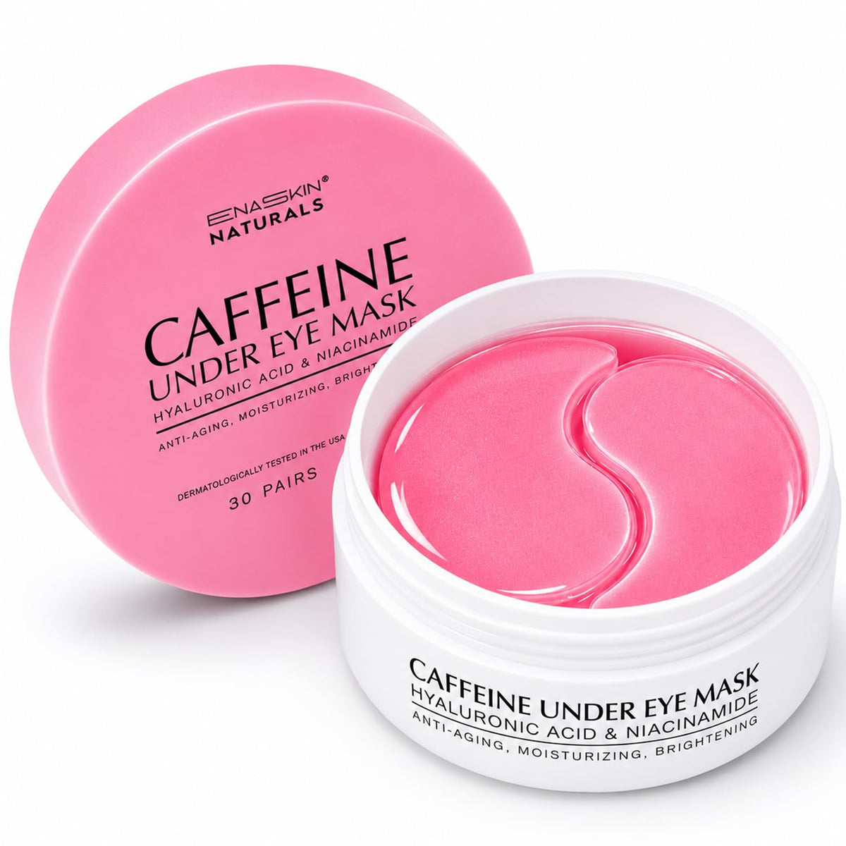 Enaskin Naturals Caffeine Under Eye Patches front view