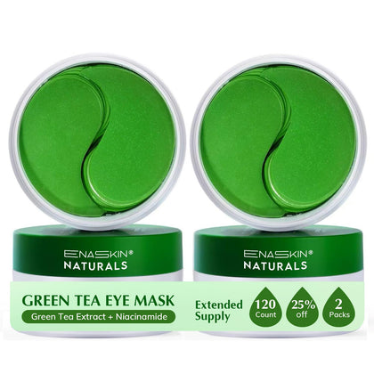 Enaskin Naturals Green Tea Under Eye Patches front view