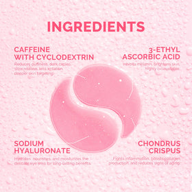 Enaskin Naturals Under Eye Patches with hyaluronic acid and niacinamide