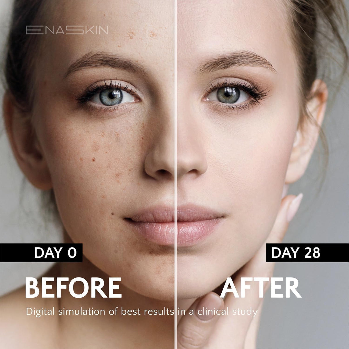 EnaSkin serum application on skin