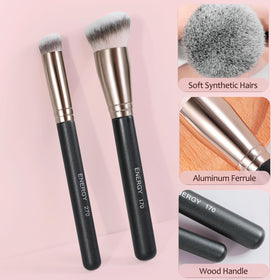 ENERGY blending brush and contour brush side by side