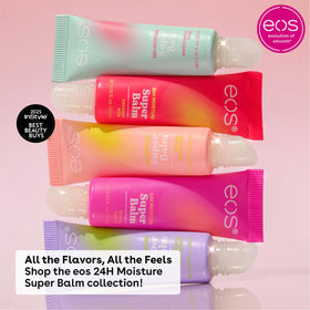 eos 24H Moisture Super Balm Birthday Cake texture