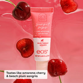 eos 24H Moisture Super Balm Wild Cherry Slushie front view