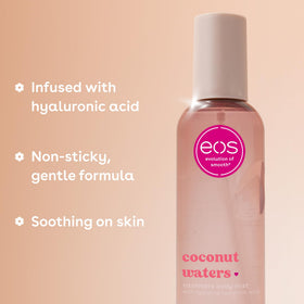 eos Cashmere Body Mist Coconut Waters 6 fl oz back view