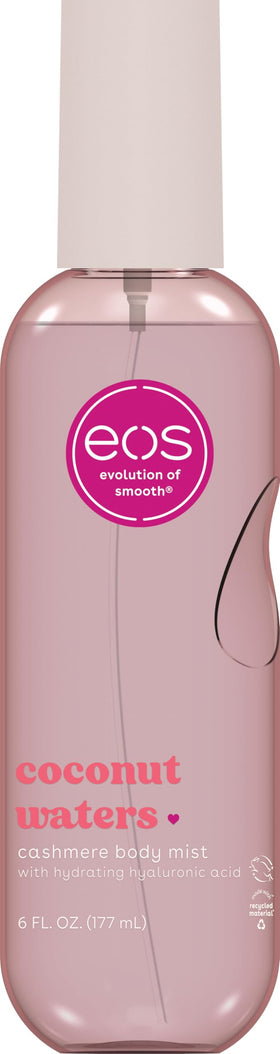 eos Cashmere Body Mist Coconut Waters 6 fl oz front view