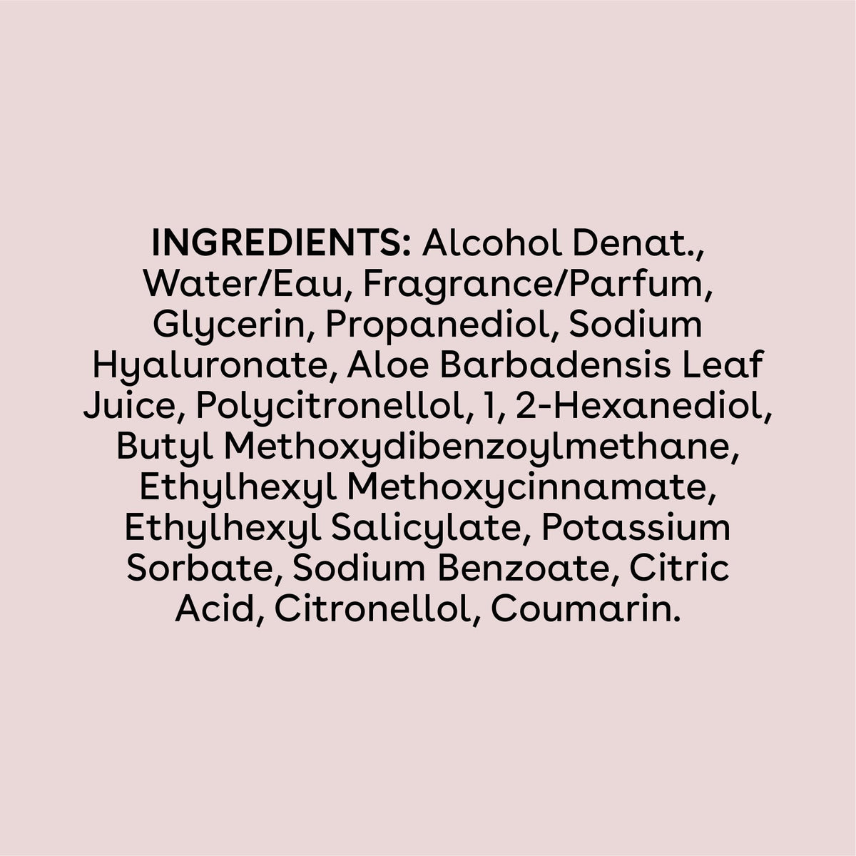 eos Cashmere Body Mist Coconut Waters lifestyle scene