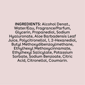 eos Cashmere Body Mist Coconut Waters lifestyle scene