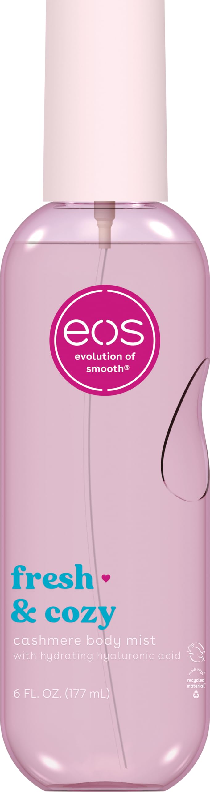 eos Cashmere Body Mist Fresh & Cozy front view