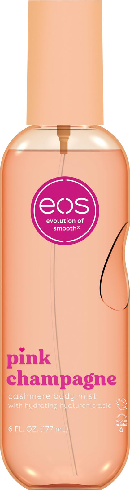 eos Cashmere Body Mist Pink Champagne 6 fl oz front view