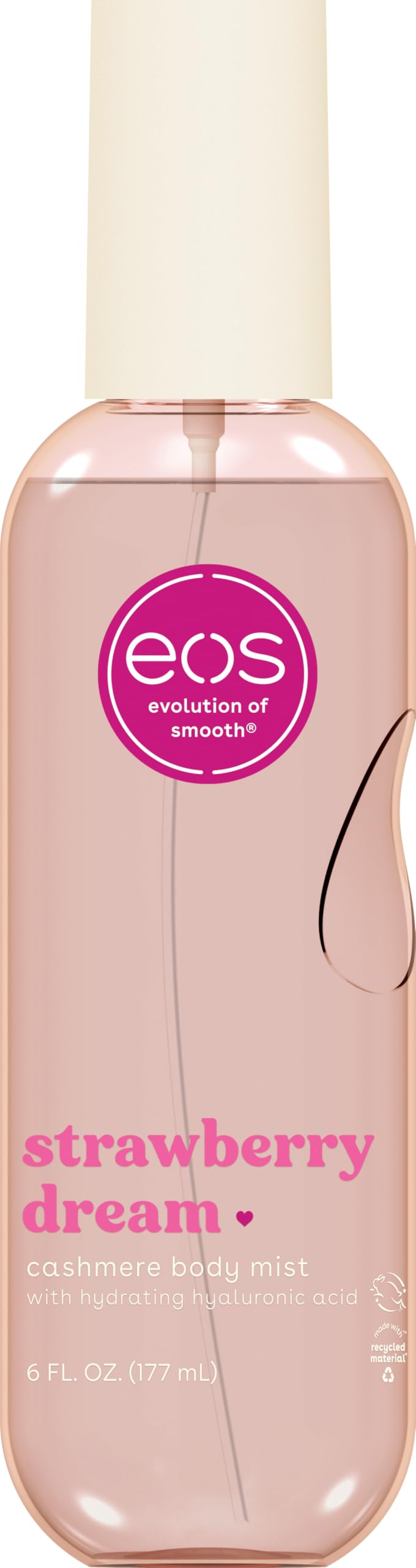 eos Cashmere Body Mist Strawberry Dream 6 fl oz front view