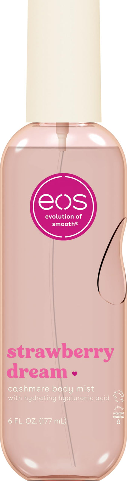 eos Cashmere Body Mist Strawberry Dream 6 fl oz front view