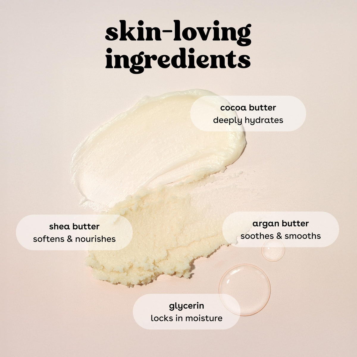 eos Crème de Pistachio Body Butter packaging side view