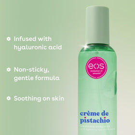 eos Crème de Pistachio Body Mist bottle with cap