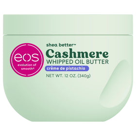 eos Crème de Pistachio Whipped Oil Body Butter 12 oz front view