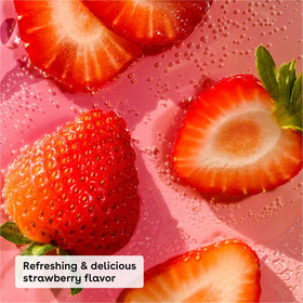 eos The Hero Lip Repair Strawberry Extract packaging