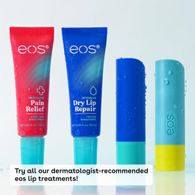 eos The Hero Lip Repair Strawberry Extract texture